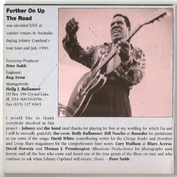 Johnny Copeland : Further On Up The Road (CD, Album, Dig)