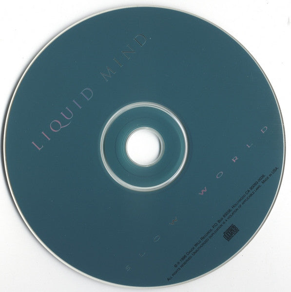 Liquid Mind : Slow World (CD)