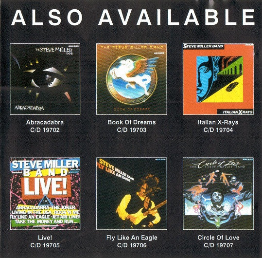 Steve Miller Band : Fly Like An Eagle (CD, Album, RE)