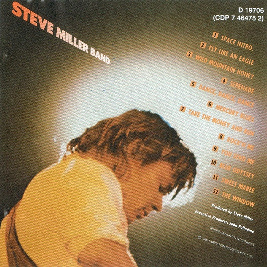 Steve Miller Band : Fly Like An Eagle (CD, Album, RE)