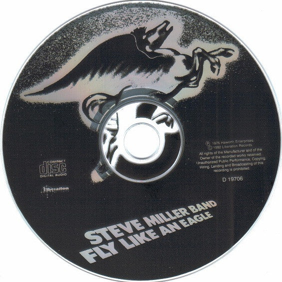 Steve Miller Band : Fly Like An Eagle (CD, Album, RE)