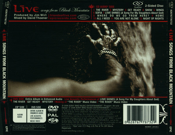 Live : Songs From Black Mountain (Hybrid, DualDisc, Album, Enh, PAL)