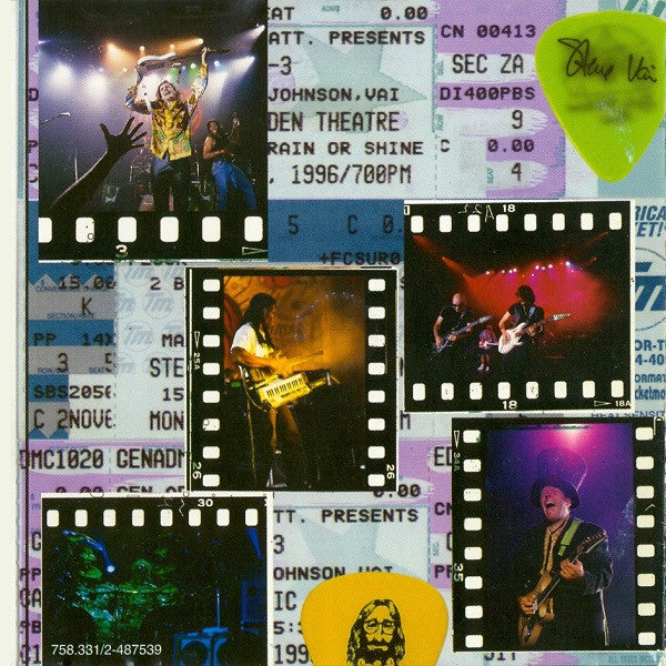 Joe Satriani / Eric Johnson (2) / Steve Vai : G3 Live In Concert (CD, Album)