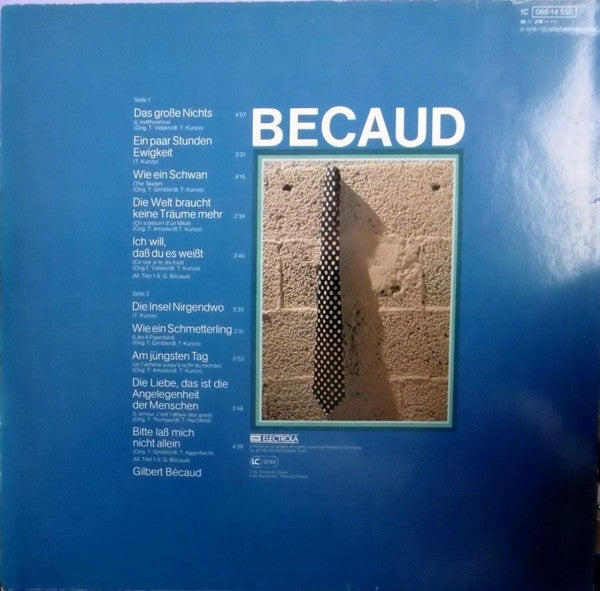 Gilbert Bécaud : Die Insel Nirgendwo (LP, Album)