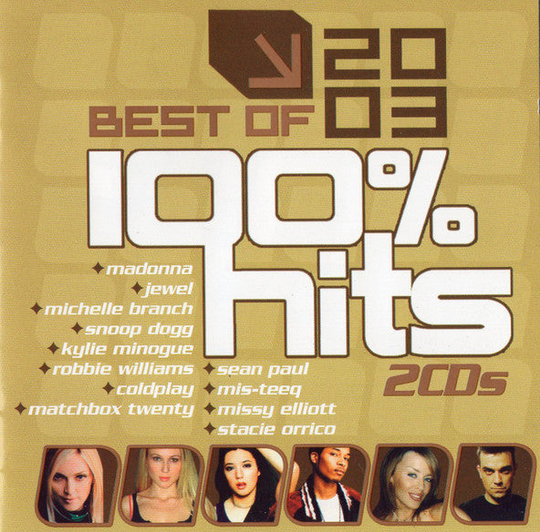Various : 100% Hits: Best Of 2003 (2xCD, Comp)
