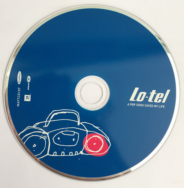 Lo-Tel : A Pop Song Saved My Life (CD, Single, Enh)