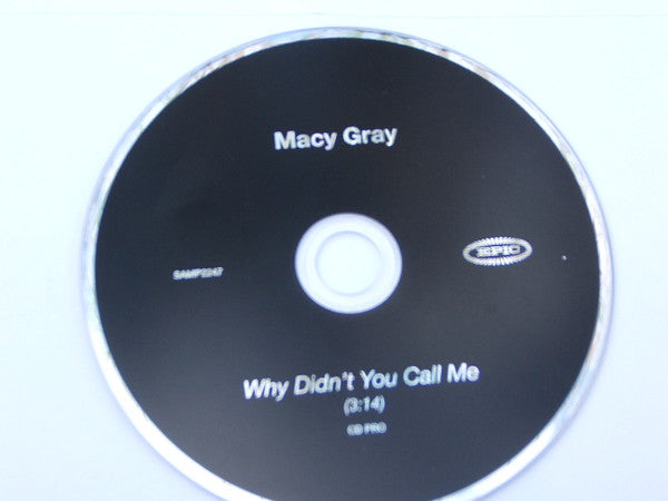 Macy Gray : Why Didn't You Call Me (CD, Single, Promo)