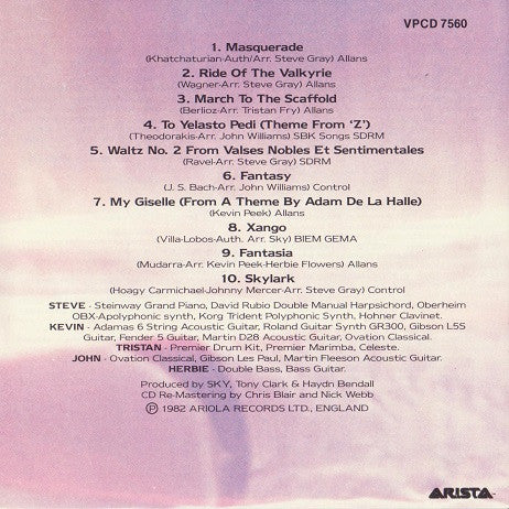 Sky (4) : Sky 4 Forthcoming (CD, Album)