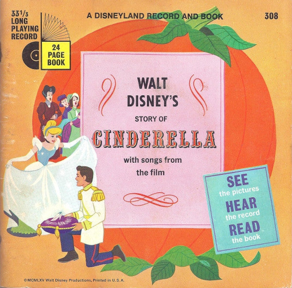 Robie Lester : Story Of Cinderella (7", RP)