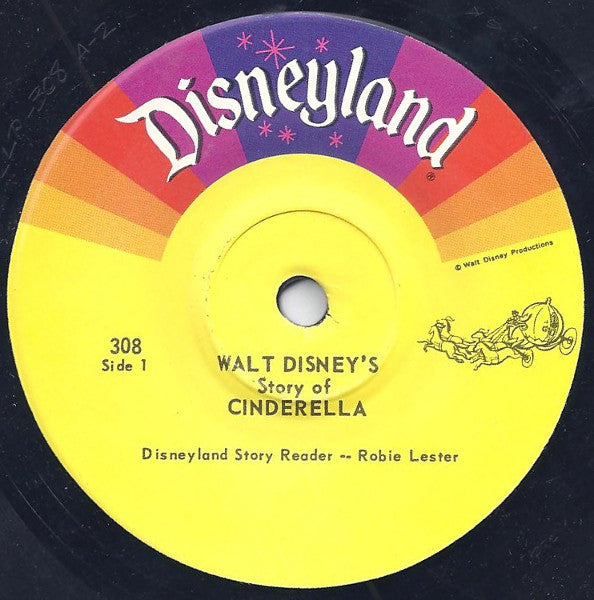 Robie Lester : Story Of Cinderella (7", RP)