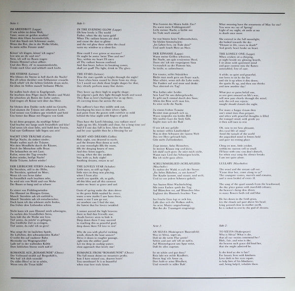 Franz Schubert - Elly Ameling, Dalton Baldwin : Lieder (LP)