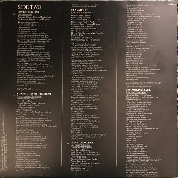 Leo Sayer : Leo Sayer (LP, Album)