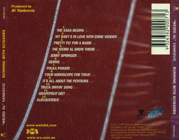 "Weird Al" Yankovic : Running With Scissors (CD, Album)
