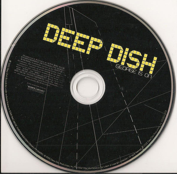 Deep Dish : George Is On (CD, Album)