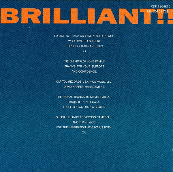 Kym Mazelle : Brilliant!! (CD, Comp)