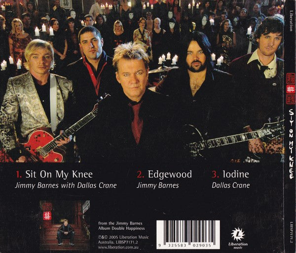Jimmy Barnes With Dallas Crane : Sit On My Knee (CD, Single)