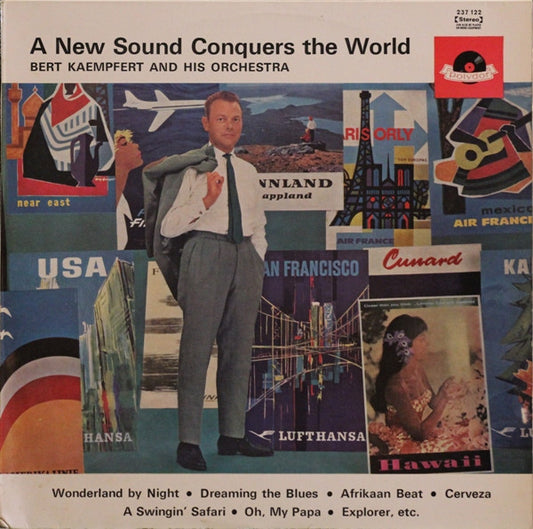 Bert Kaempfert & His Orchestra : A New Sound Conquers The World (LP, Comp)
