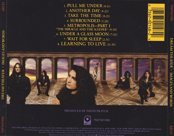 Dream Theater : Images And Words (CD, Album, RE)