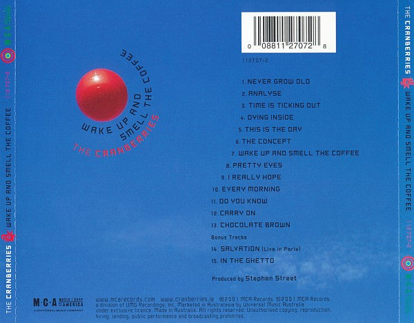 The Cranberries : Wake Up And Smell The Coffee (CD, Album)