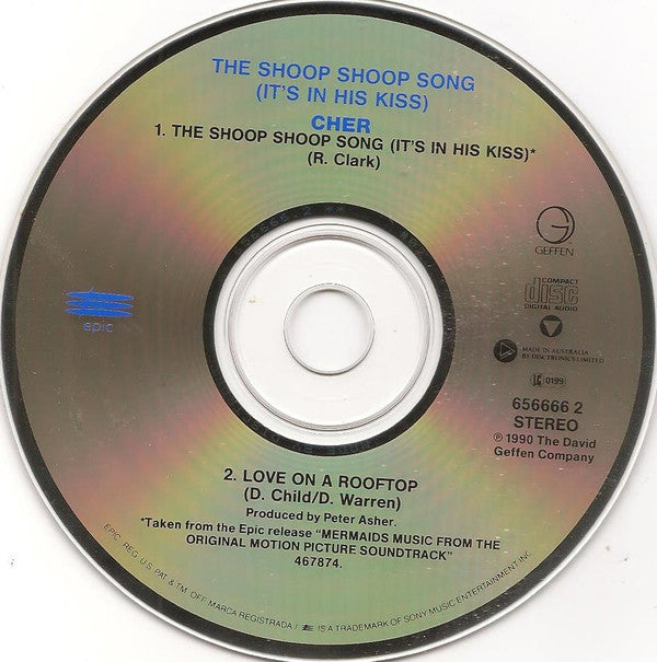 Cher : The Shoop Shoop Song (It's In His Kiss) (CD, Single)