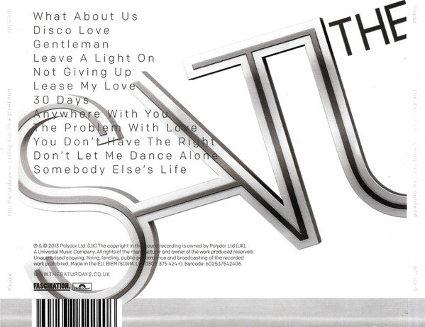 The Saturdays : Living For The Weekend (CD, Album)