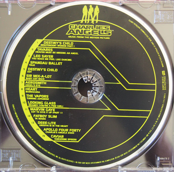 Various : Charlie's Angels (Music From The Motion Picture) (CD, Comp)