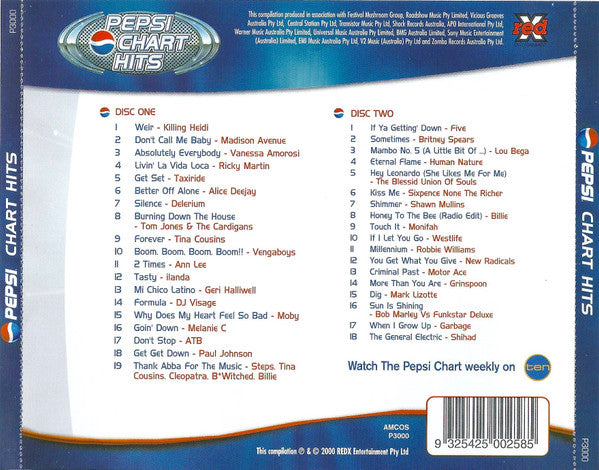 Various : Pepsi Chart Hits Volume 1 (2xCD, Comp)