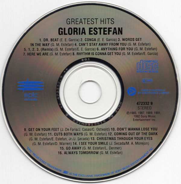 Gloria Estefan : Greatest Hits (CD, Comp)