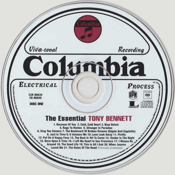 Tony Bennett : The Essential Tony Bennett (2xCD, Comp)