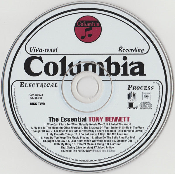 Tony Bennett : The Essential Tony Bennett (2xCD, Comp)