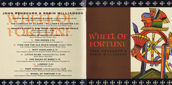 John Renbourn & Robin Williamson : Wheel Of Fortune (CD, Album, RE)