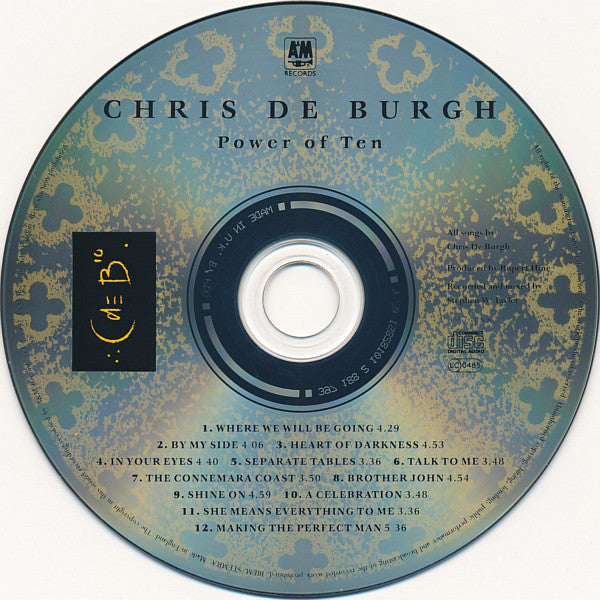 Chris De Burgh : Power Of Ten (CD, Album)