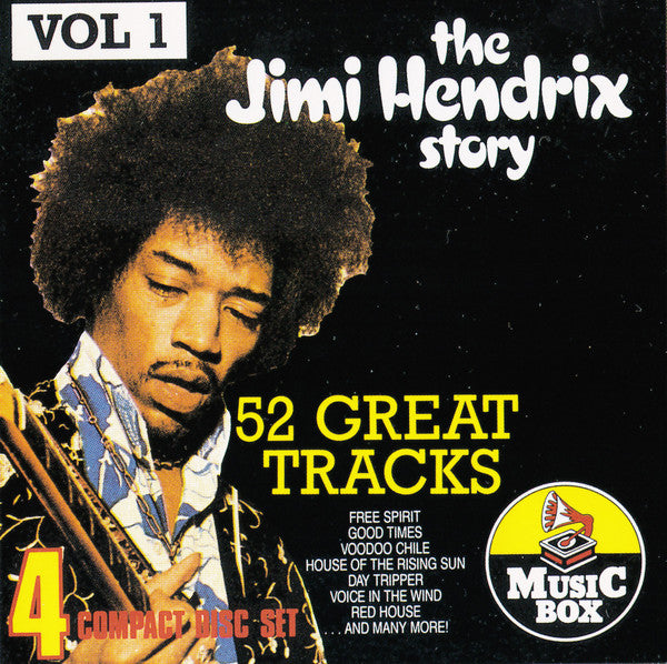 Jimi Hendrix : The Jimi Hendrix Story (4xCD, Comp)