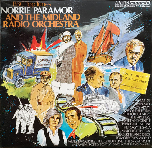 Norrie Paramor And The The Midland Radio Orchestra : BBC Top Tunes (LP)