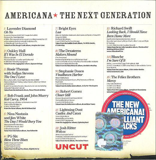 Various : The New Frontier (Americana The Next Generation) (CD, Comp, Car)