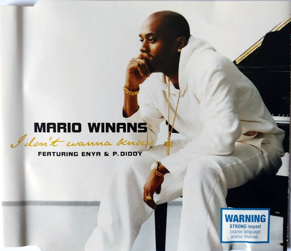 Mario Winans Featuring Enya & P. Diddy : I Don't Wanna Know (CD, Single, Enh)