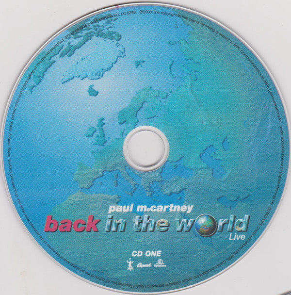 Paul McCartney : Back In The World (2xCD)