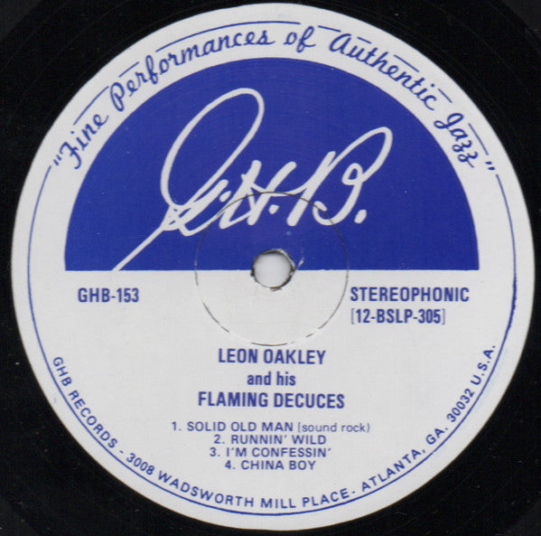 Leon Oakley : Leon Oakley And His Flaming Deuces (LP, Album)