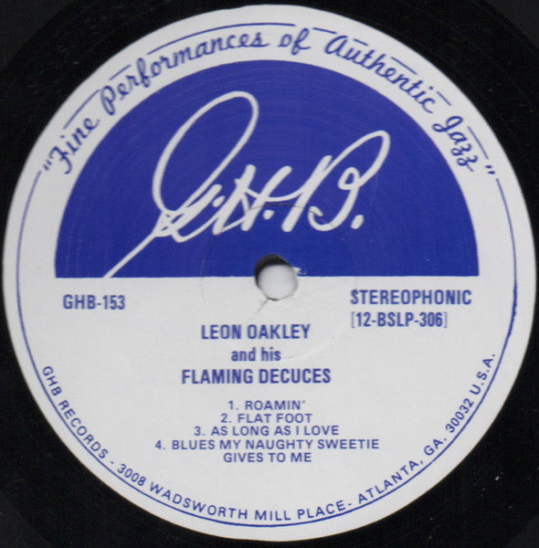 Leon Oakley : Leon Oakley And His Flaming Deuces (LP, Album)