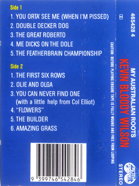 Kevin Bloody Wilson : My Australian Roots (Cass, Album, Dol)