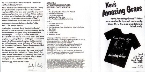 Kevin Bloody Wilson : My Australian Roots (Cass, Album, Dol)