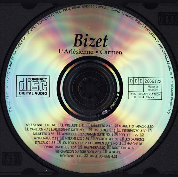 Georges Bizet : L'Arlésienne · Carmen (CD, Comp, RE)