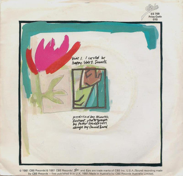 Altered Images : I Could Be Happy (7", Single)