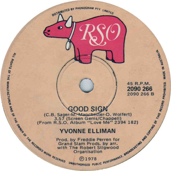 Yvonne Elliman : If I Can't Have You (7", Single)
