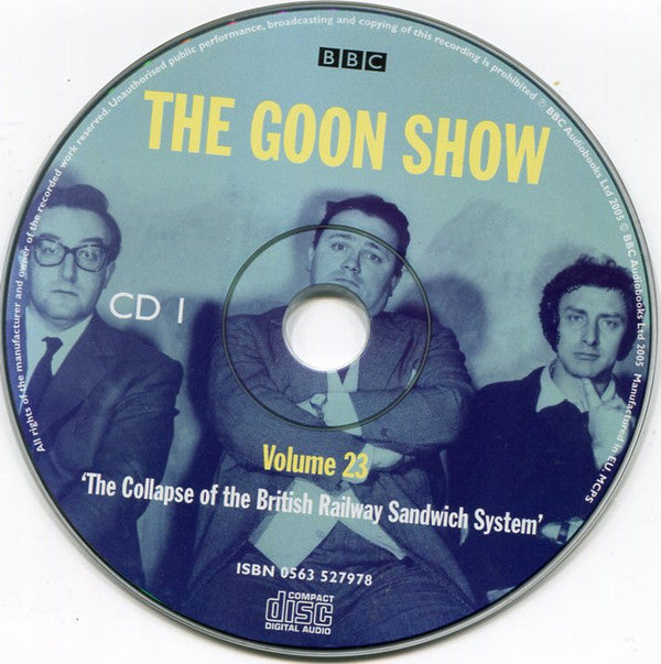 The Goons : Volume 23 "The Collapse Of The British Railway Sandwich System" (2xCD, RM)