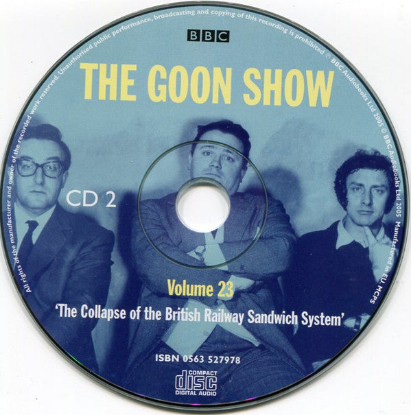 The Goons : Volume 23 "The Collapse Of The British Railway Sandwich System" (2xCD, RM)