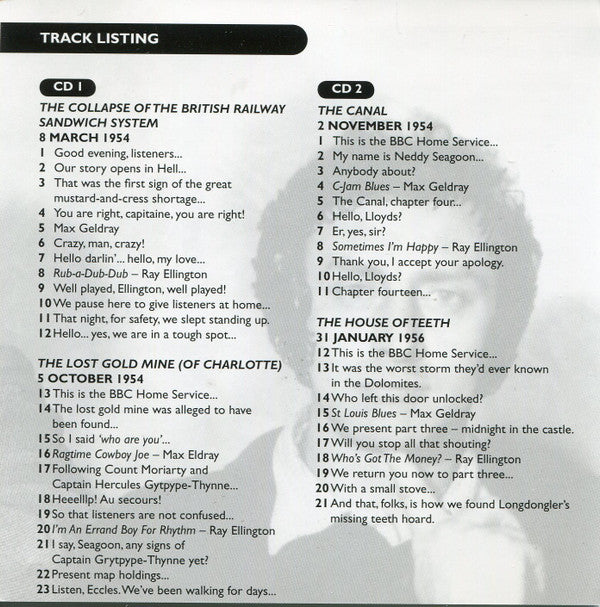 The Goons : Volume 23 "The Collapse Of The British Railway Sandwich System" (2xCD, RM)