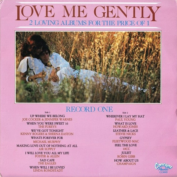 Various : Love Me Gently (2 Loving Albums For The Price Of 1) (2xLP, Comp)