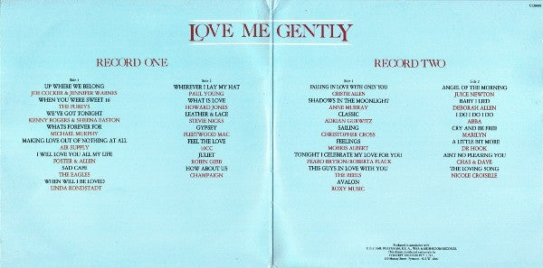 Various : Love Me Gently (2 Loving Albums For The Price Of 1) (2xLP, Comp)