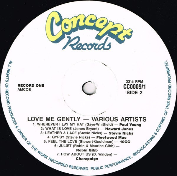 Various : Love Me Gently (2 Loving Albums For The Price Of 1) (2xLP, Comp)